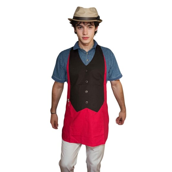 Designer Vest Apron – Stylish, Functional, and Easy Care - Picture 2 of 3